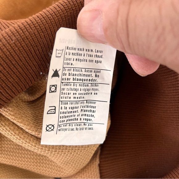 Carhartt Men’s Vintage J131 Full Zip Duck Canvas Thermal Lined Jacket Size 2XL - Picture 4 of 11